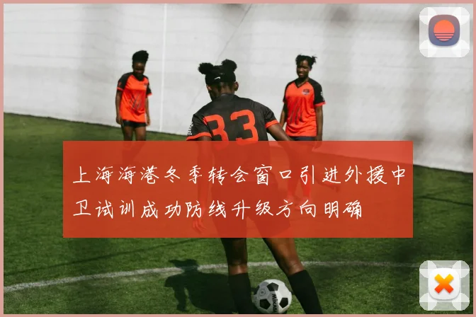 上海海港冬季转会窗口引进外援中卫试训成功防线升级方向明确