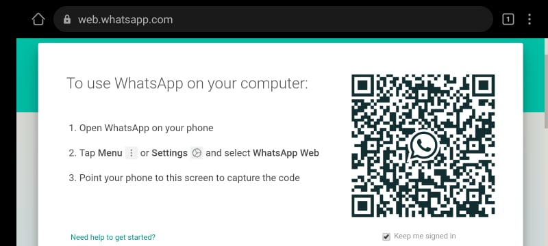 QR-code op Android