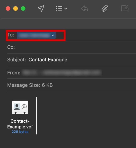 Redactar un correo electrónico en un cliente de correo electrónico de escritorio