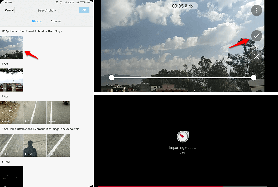 Microsoft Hyperlapse Mobile - لقطات متتابعة من الفيديو العادي