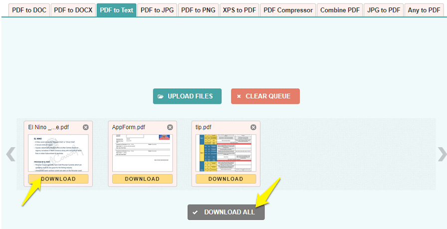 konvertálja a PDF-et szöveggé online ingyen