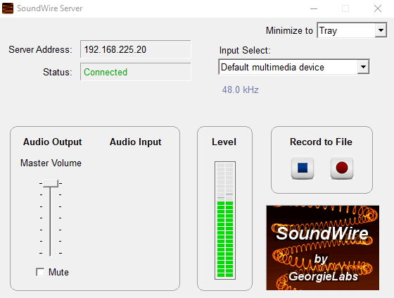 3 - make your phone a speaker for your PC - SoundWire App Android