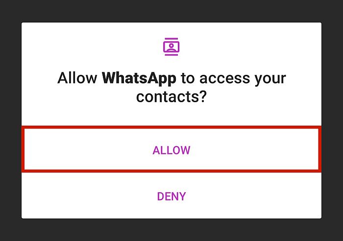 Back-upinstellingen voor chatten in WhatsApp met de back-upknop gemarkeerd