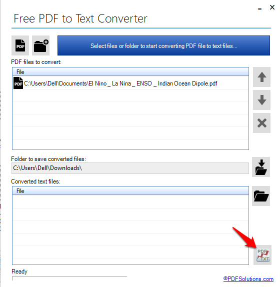 Gratis programvara för att konvertera PDF till text
