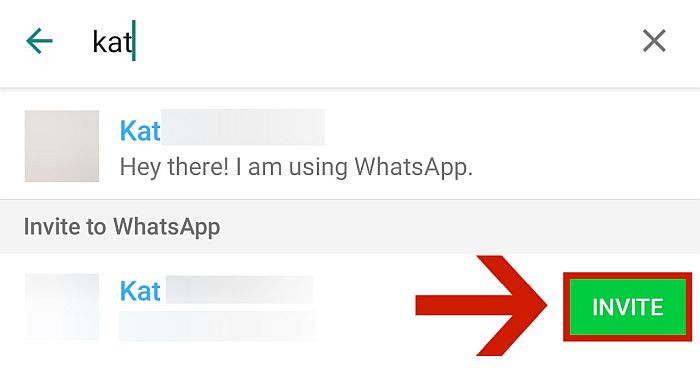 Wastet-dashboard met WhatsApp-profiel dat online is
