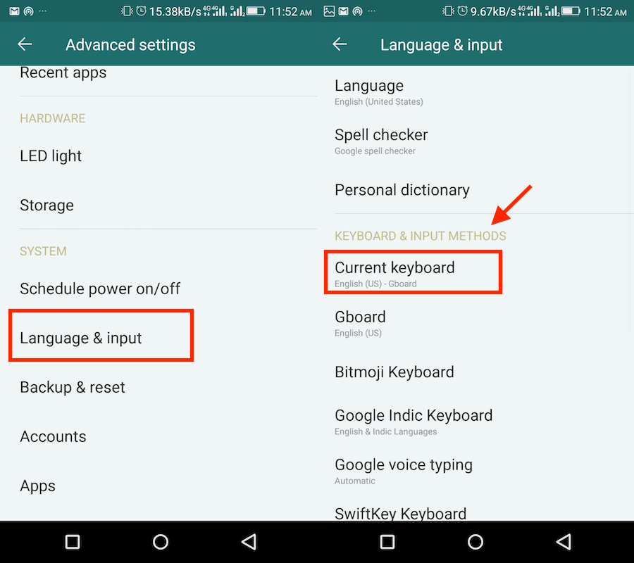 Adicionar teclado Bitmoji no Android