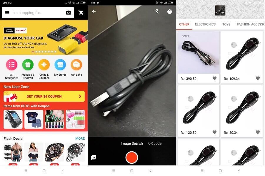 AliExpress - sites and apps like Wish