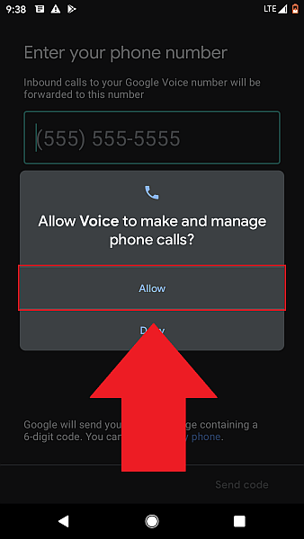 Povolit Google Voice