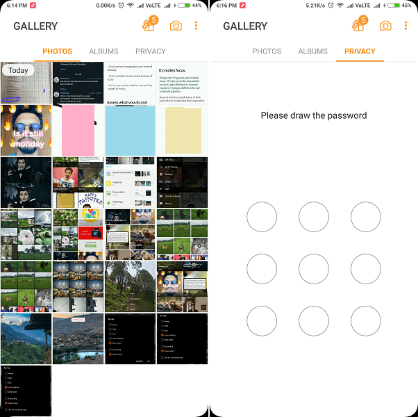 Galerie de photos et album Android par iJoysoft