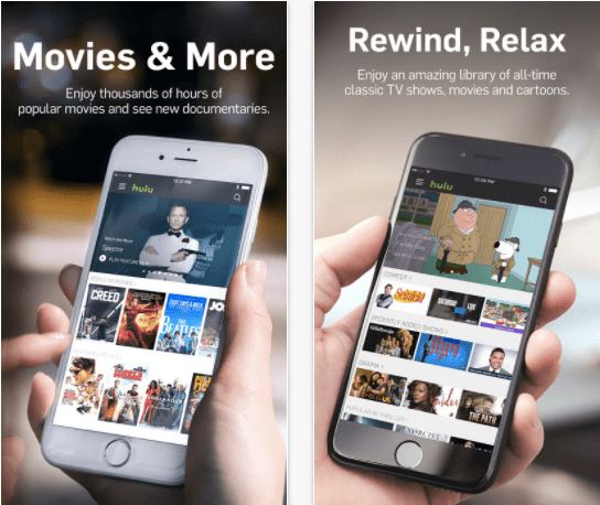 Apps como Showbox - Hulu