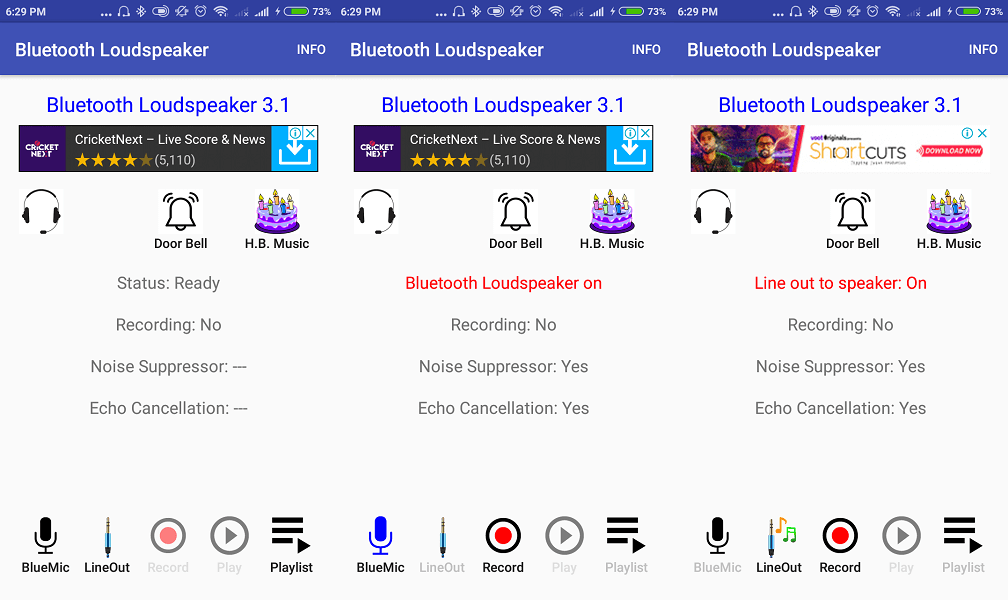 beste Mikrofon-App - Bluetooth-Lautsprecher