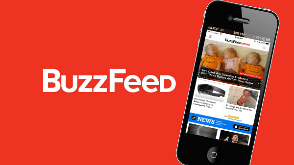 Aplicación Buzzfeed para noticias