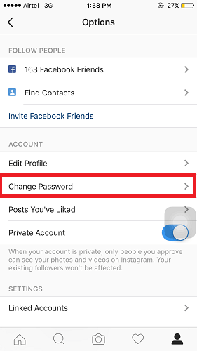 block third party Instagram app access