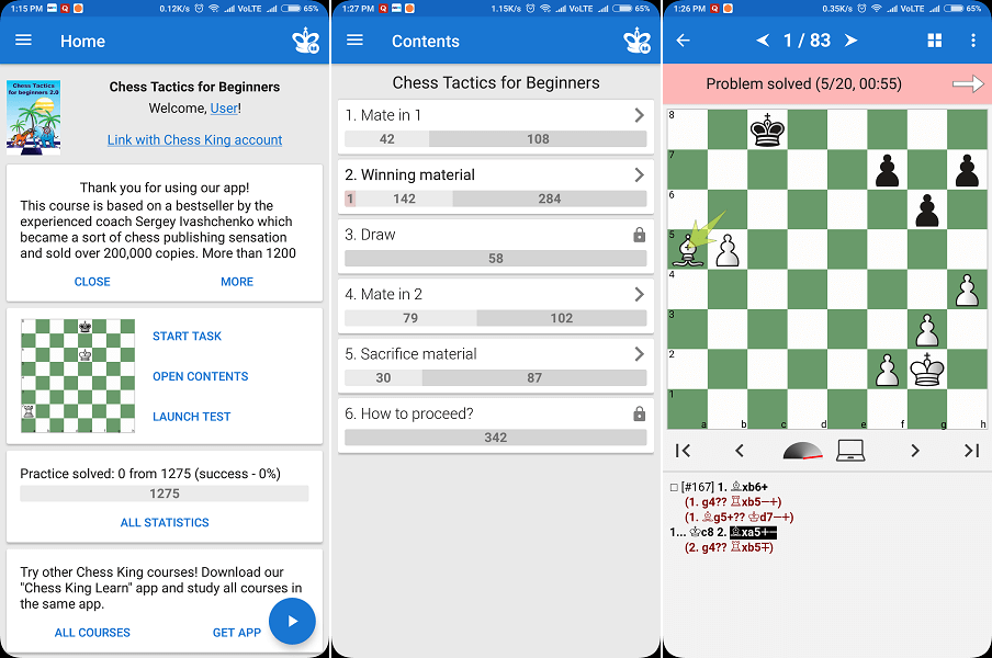 Tattiche di scacchi per principianti - La migliore app di scacchi per Android e iPhone
