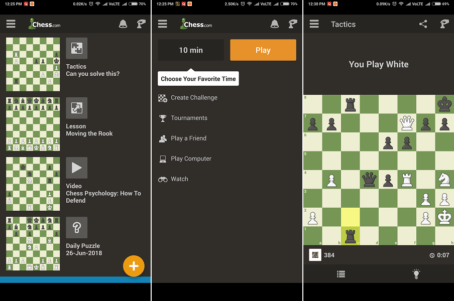 Chess.com - iPhone için en iyi satranç uygulaması