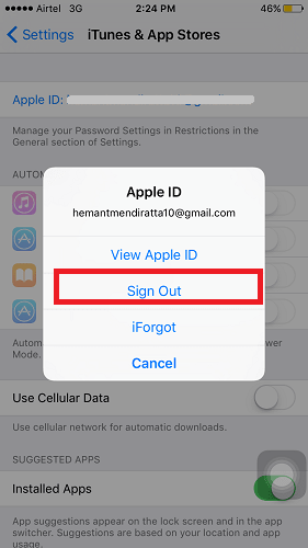 Luo US Apple ID sijainnistasi