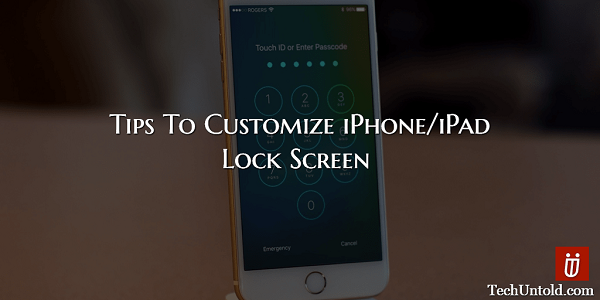 Как настроить экран блокировки iPhone