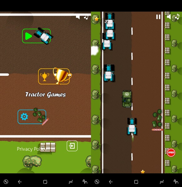 Emerald Games Tractor Mania app - gratis traktorspill for Android