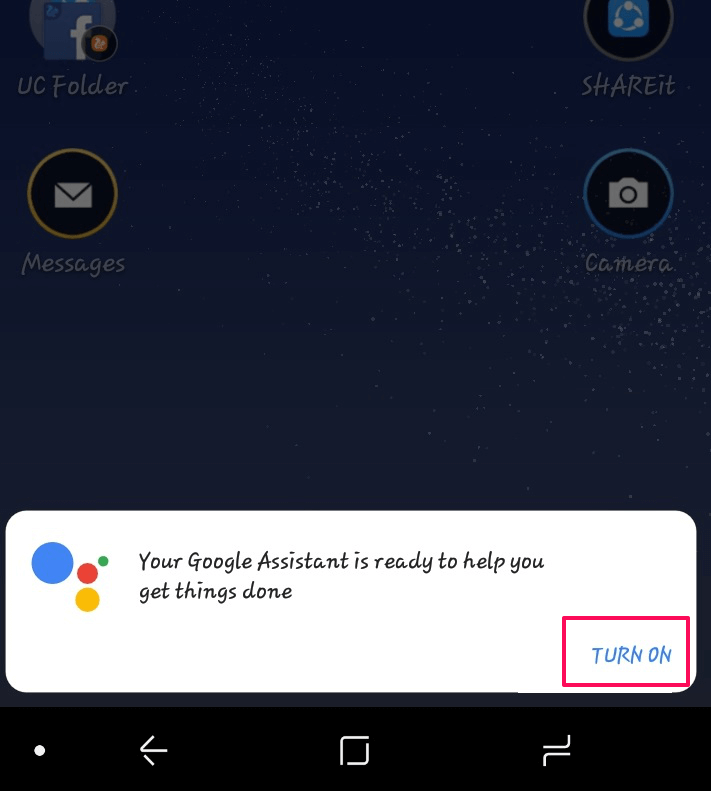 Aktivieren Sie Google Assistant