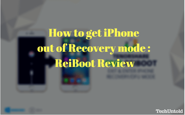 Jak dostat iPhone z režimu obnovy
