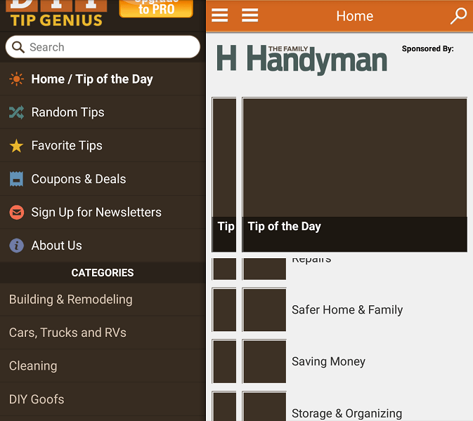 Meilleures applications Handyman - Family Handyman