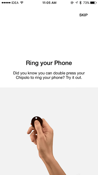 Encuentra tu teléfono usando Chipolo