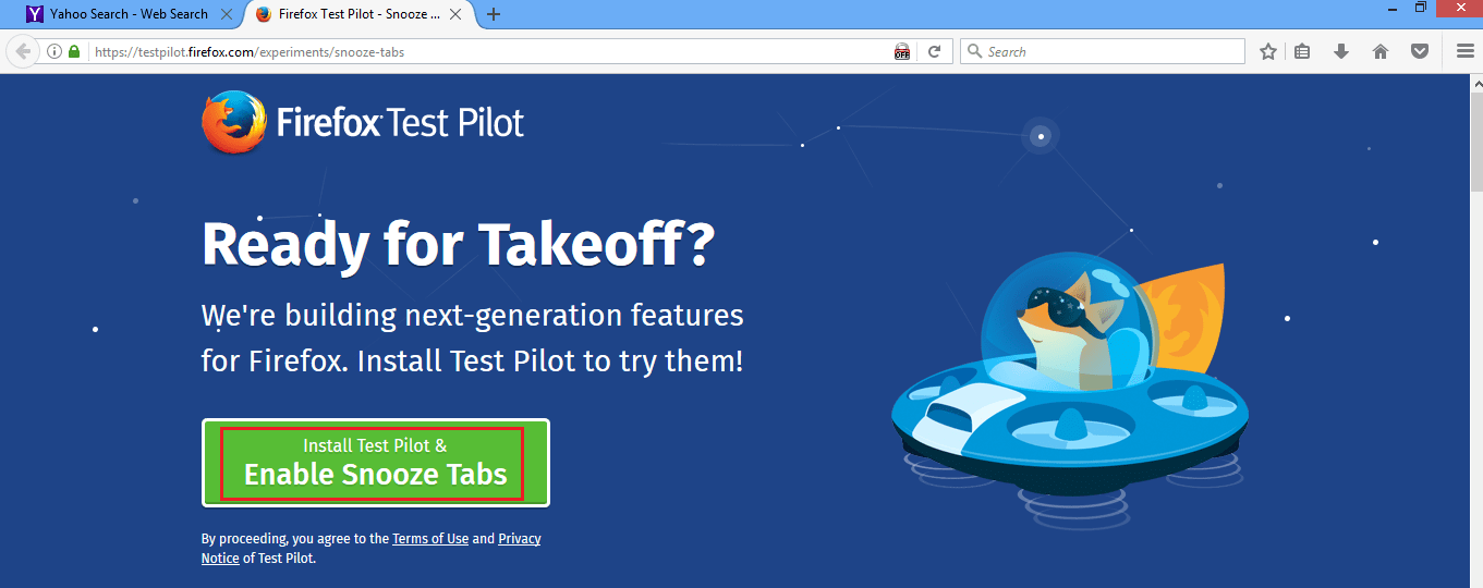 Firefox test pilot programı nasıl edinilir