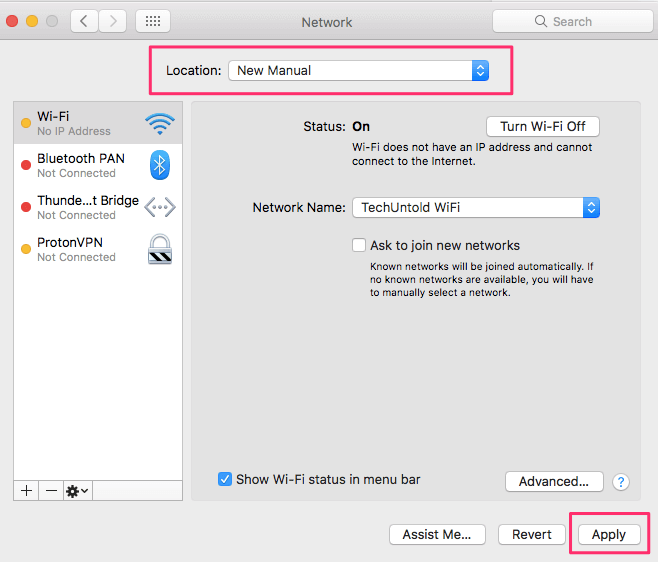 Reparer WiFi-påloggingssiden som ikke vises på Mac
