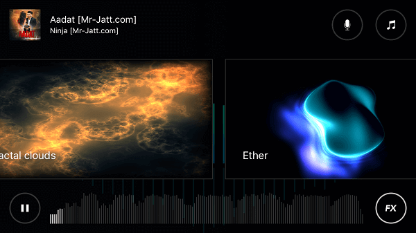 Gratis Absorbed Music Visualizer - iPhone iOS