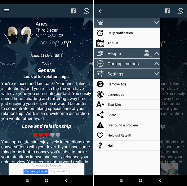 무료 점성술 앱 - 나의 별자리