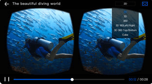 GO VR oynatıcı - iphone için sanal gerçeklik uygulamaları
