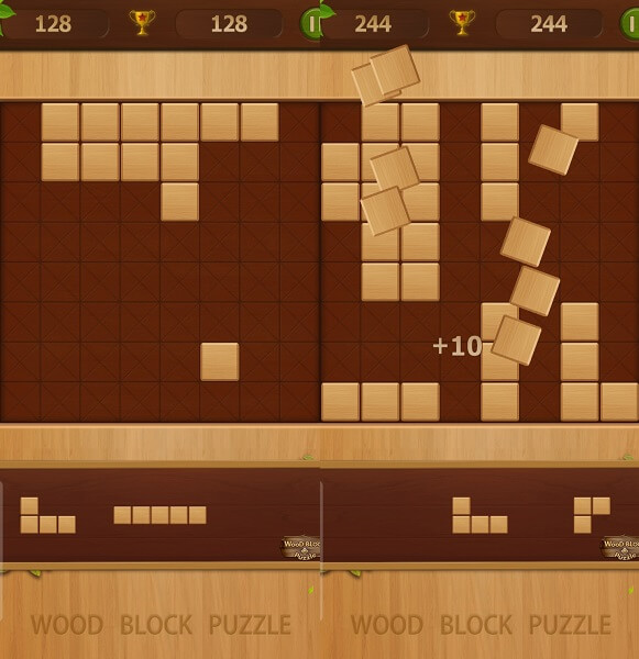 Juegos como tetris - Rompecabezas de bloques de madera