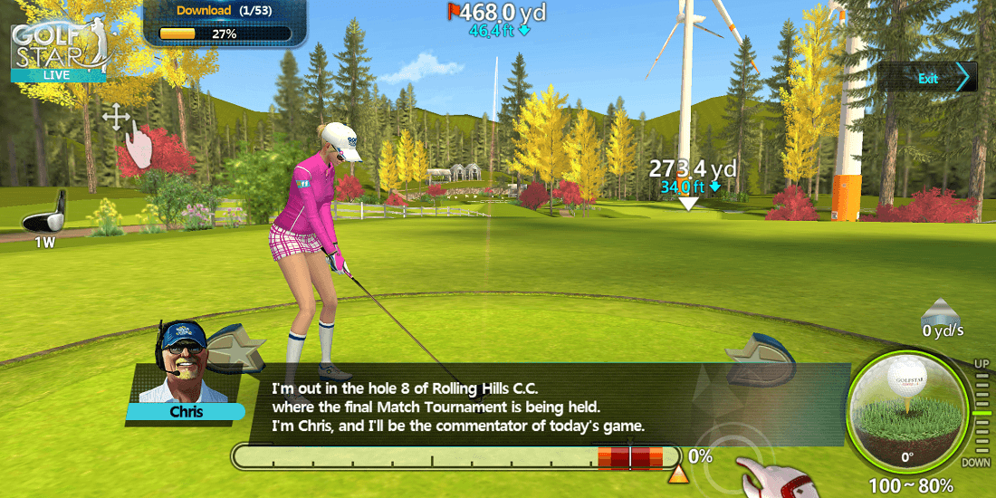 Гольф Стар - бесплатная онлайн игра в гольф
