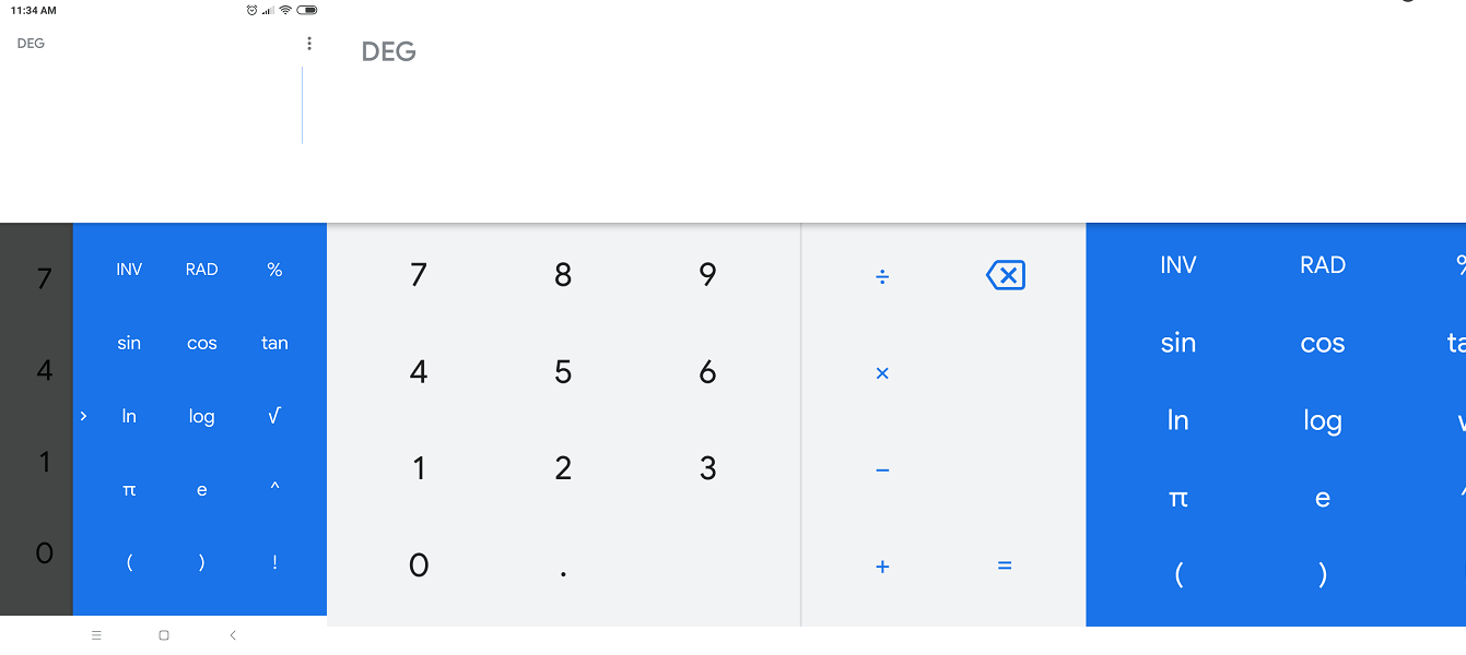 Google Calculator - أفضل تطبيق آلة حاسبة Android