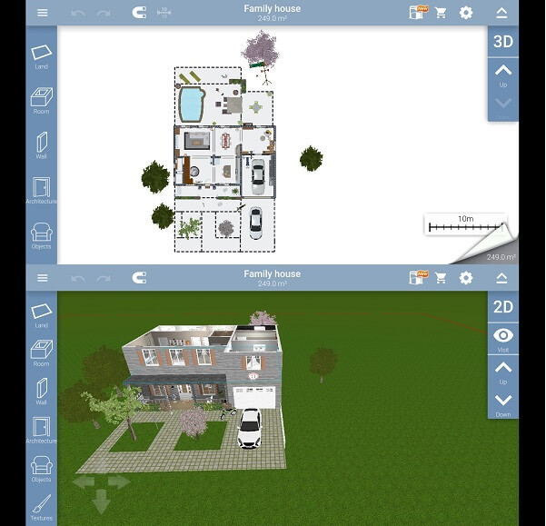Huisontwerp 3D