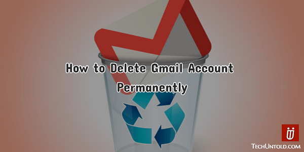 Jak trvale smazat účet Gmail