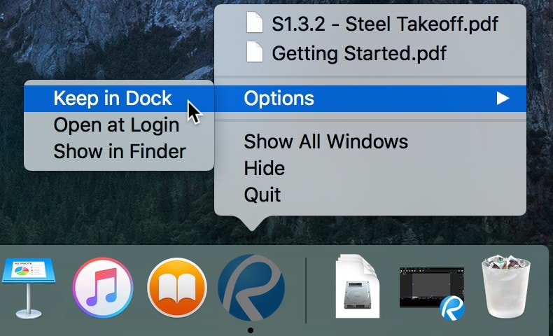 Sådan tilføjer du permanent en app til dock på Mac