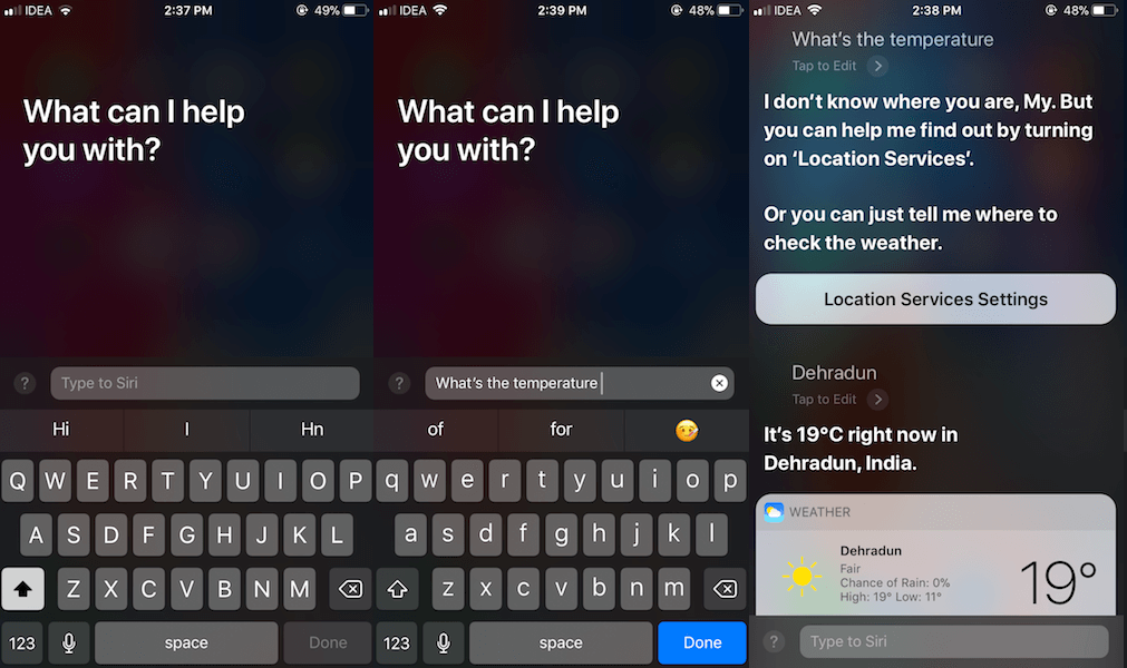 كيفية استخدام Type to Siri على iPhone