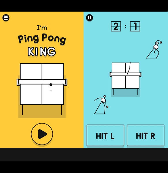 Ich bin Ping Pong King - Die besten Tischtennisspiele