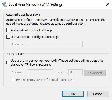 LAN-beállítások