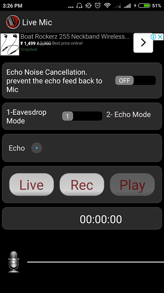 Live-Mikrofon-App