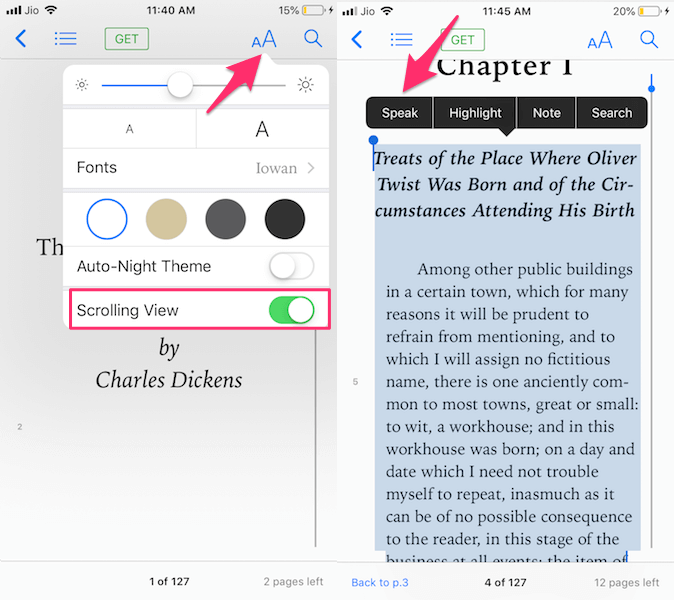 Siri iBooks laten lezen