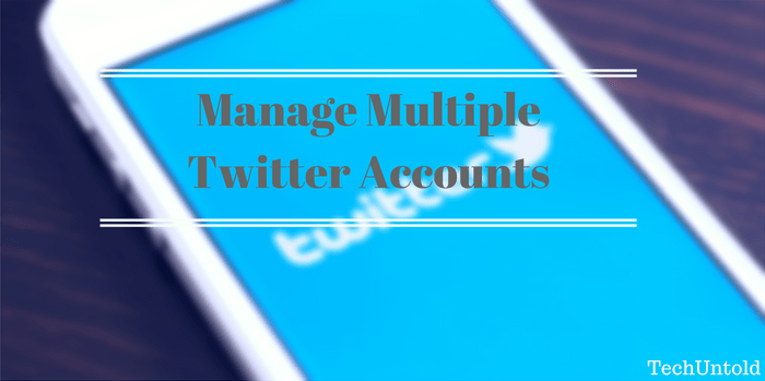 إدارة حسابات تويتر متعددة
