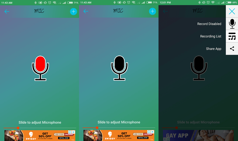 Mikrofon-App