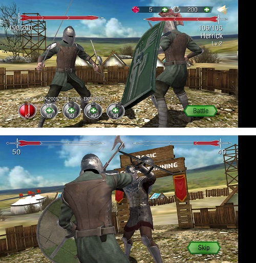Mortal Blade 3D-taistelupeli Android