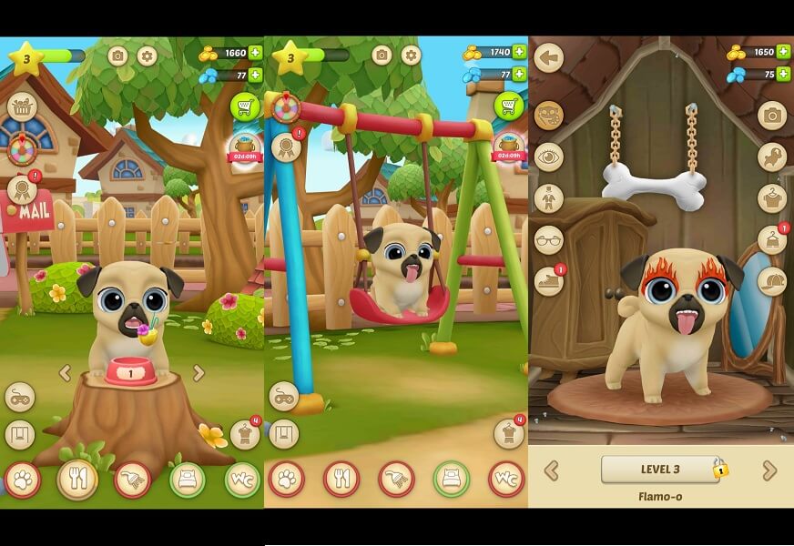 My Virtual Pet Dog - Pug Louie