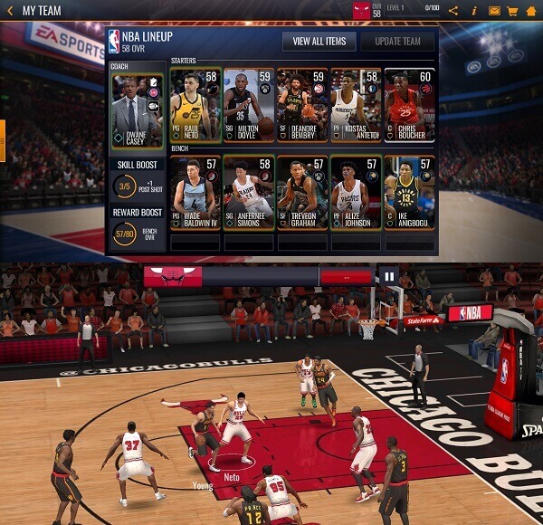 NBA LIVE Mobil Basketbol