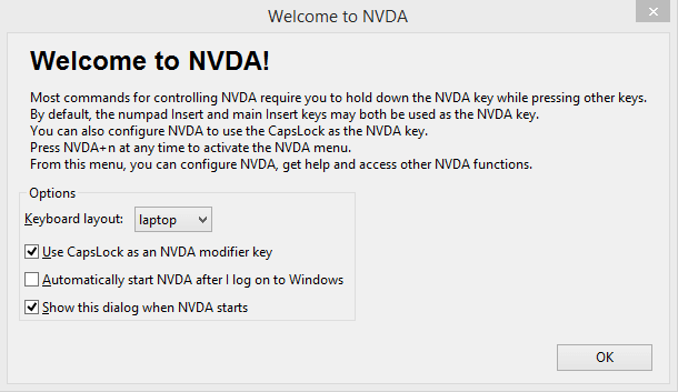 NVDA Skærmlæser - bedste skærmlæser software