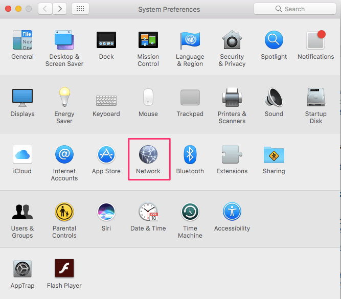 Network Settings On Mac