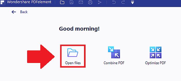 Konvertieren Sie PDF in Word Doc in PDF Element
